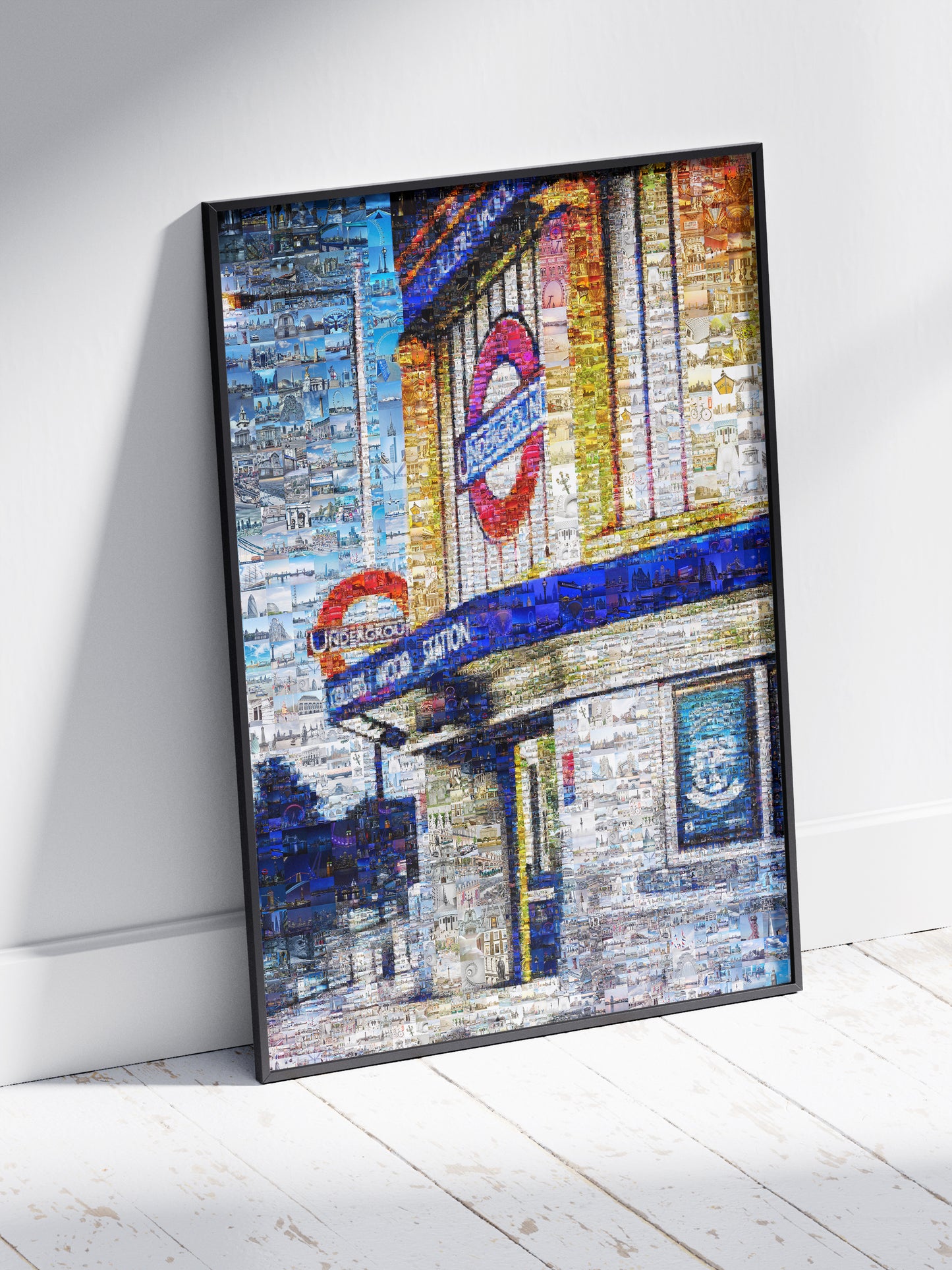 Stunning London Underground Mosaic Artwork - Unique Urban Decor for Your Home AtelierMosaics