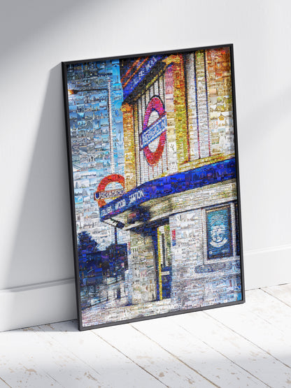 Stunning London Underground Mosaic Artwork - Unique Urban Decor for Your Home AtelierMosaics