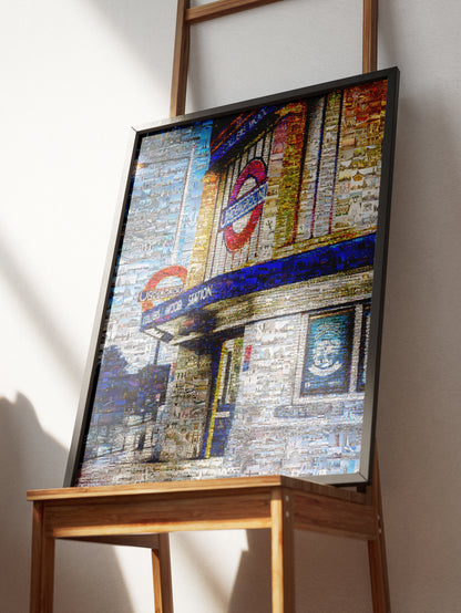 Stunning London Underground Mosaic Artwork - Unique Urban Decor for Your Home AtelierMosaics