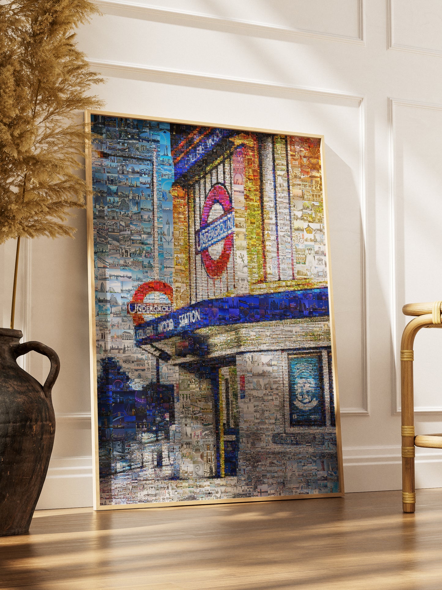 Stunning London Underground Mosaic Artwork - Unique Urban Decor for Your Home AtelierMosaics