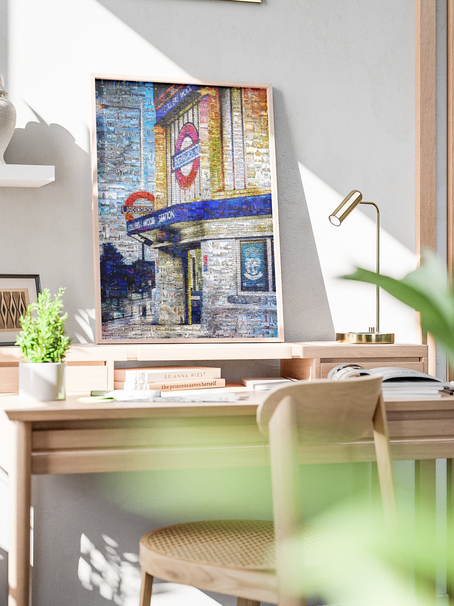 Stunning London Underground Mosaic Artwork - Unique Urban Decor for Your Home AtelierMosaics