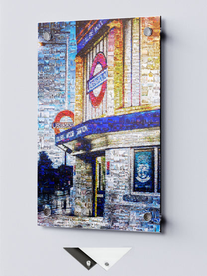 Stunning London Underground Mosaic Artwork - Unique Urban Decor for Your Home AtelierMosaics