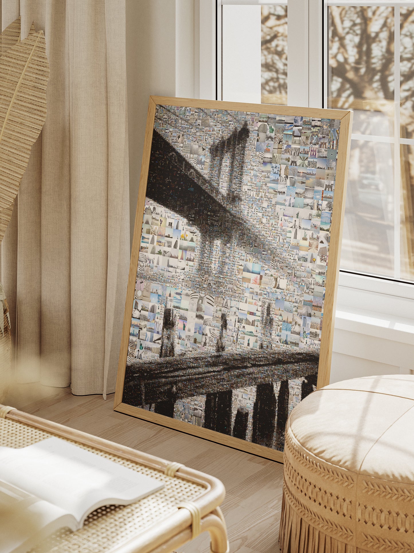 Stunning Mosaic Artwork of Iconic Bridges - Unique Wall Decor for Modern Spaces AtelierMosaics