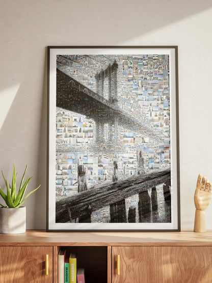 Stunning Mosaic Artwork of Iconic Bridges - Unique Wall Decor for Modern Spaces AtelierMosaics