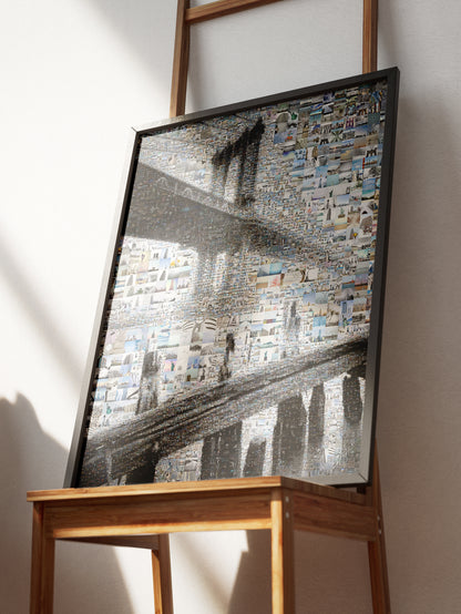 Stunning Mosaic Artwork of Iconic Bridges - Unique Wall Decor for Modern Spaces AtelierMosaics