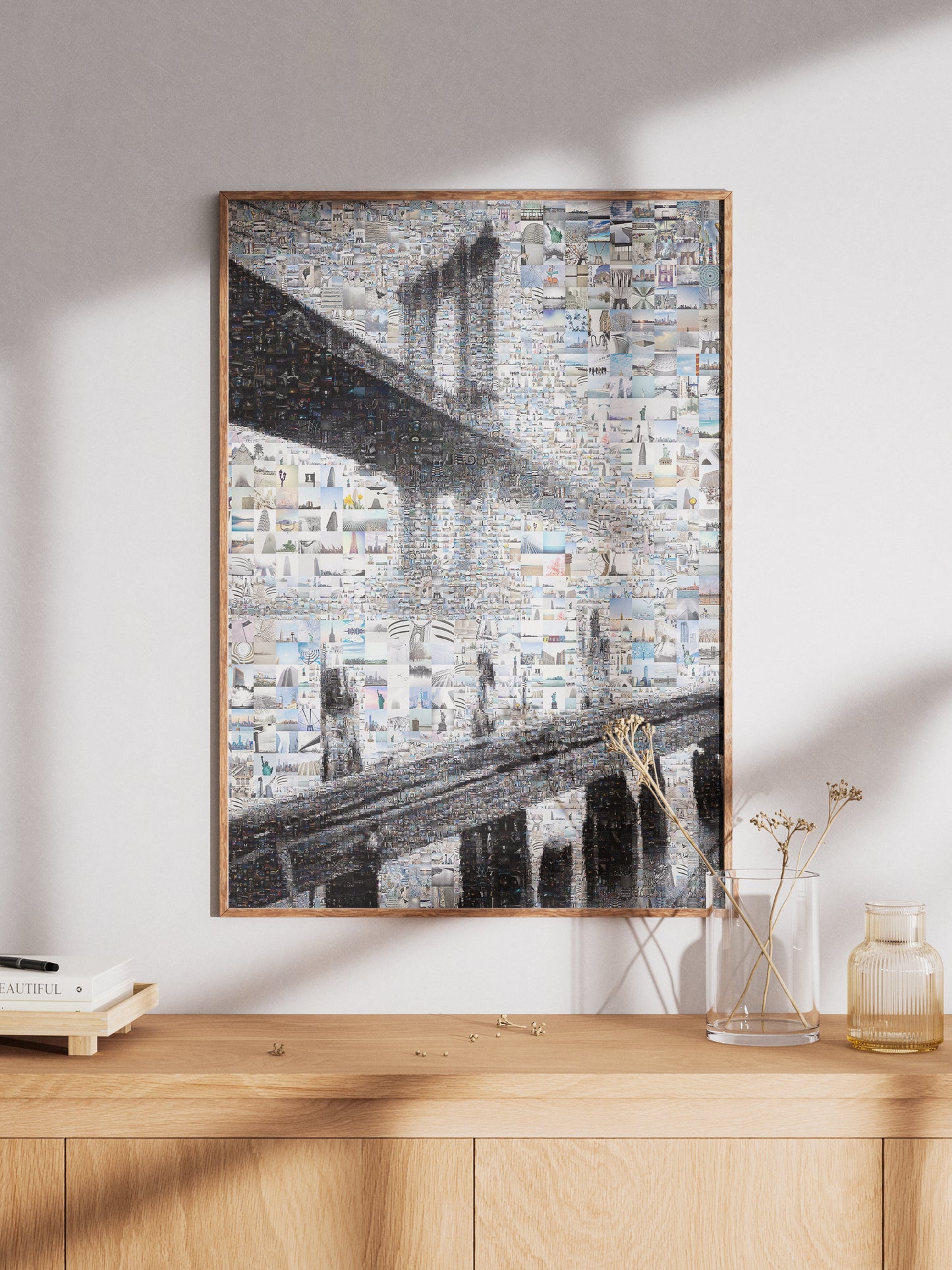 Stunning Mosaic Artwork of Iconic Bridges - Unique Wall Decor for Modern Spaces AtelierMosaics