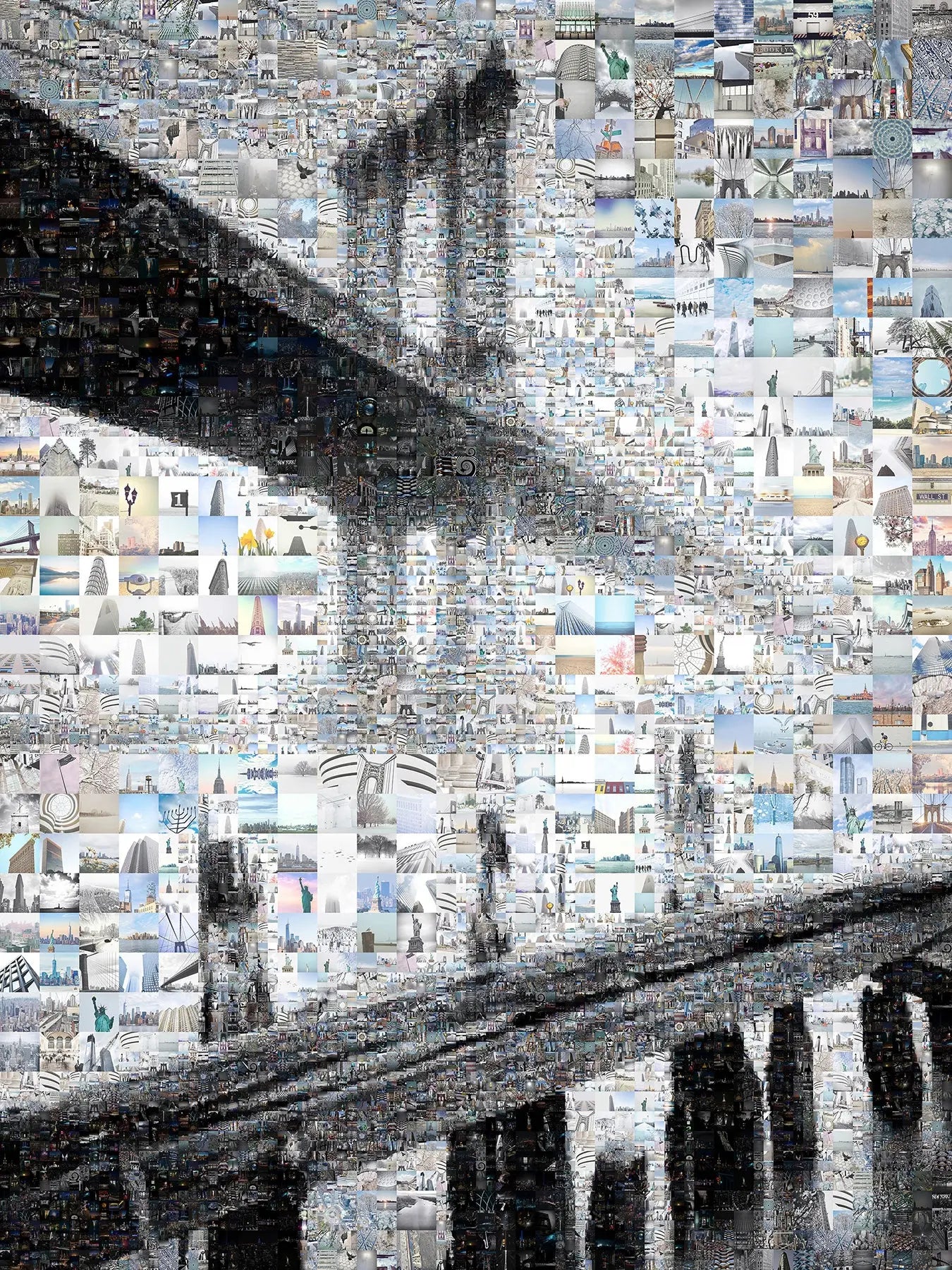 Stunning Mosaic Artwork of Iconic Bridges - Unique Wall Decor for Modern Spaces AtelierMosaics