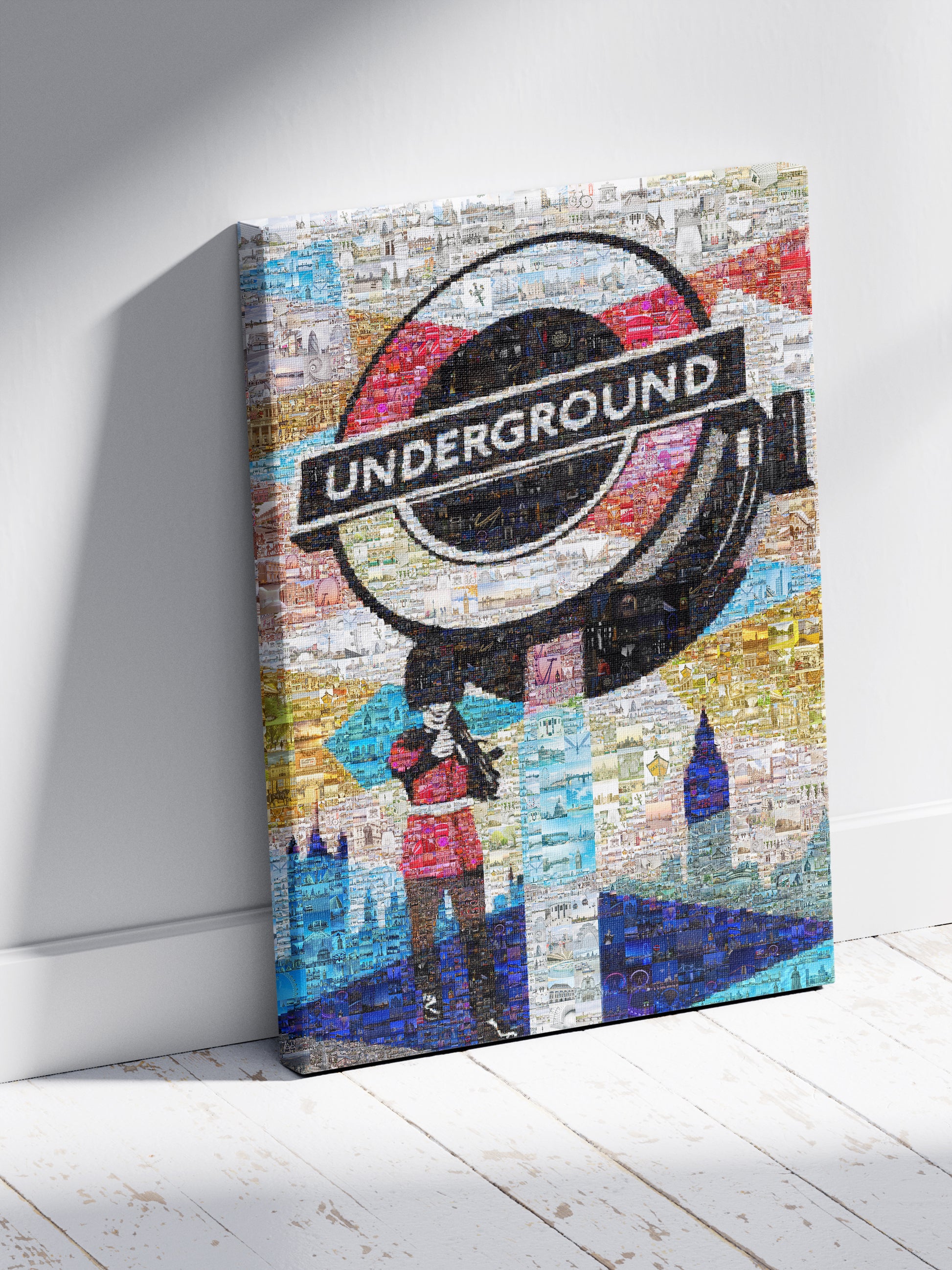 Stunning London Underground Mosaic Artwork | Unique Wall Decor for London Lovers AtelierMosaics