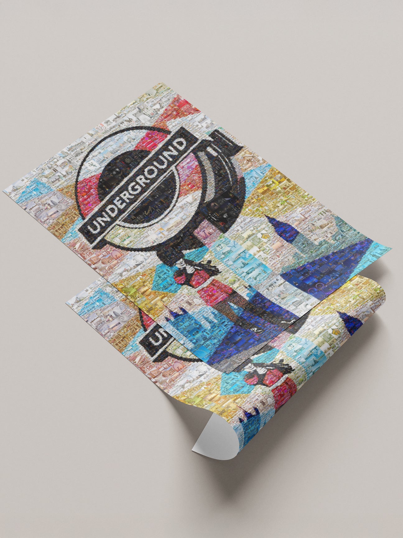 Stunning London Underground Mosaic Artwork | Unique Wall Decor for London Lovers AtelierMosaics