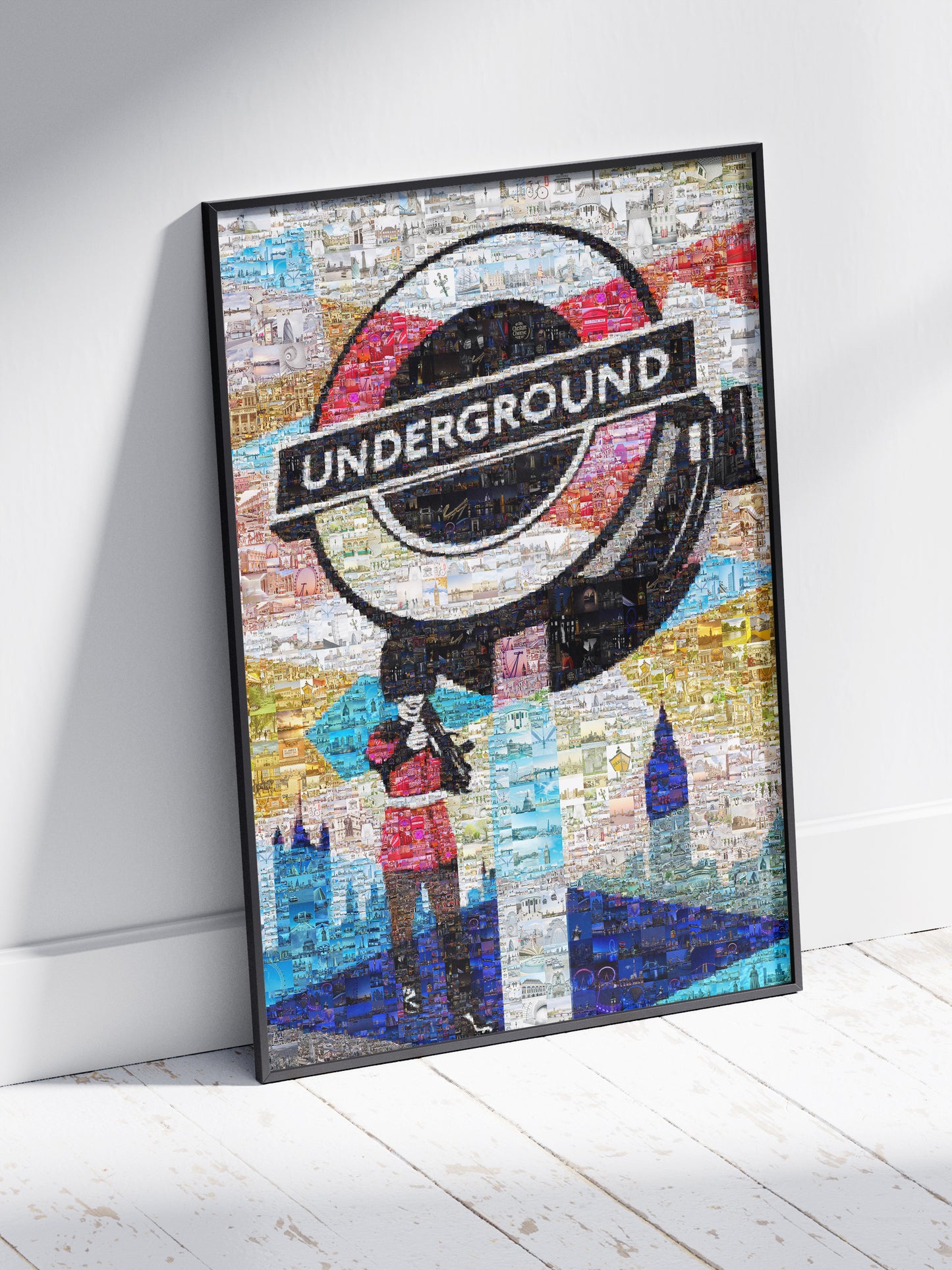 Stunning London Underground Mosaic Artwork | Unique Wall Decor for London Lovers AtelierMosaics