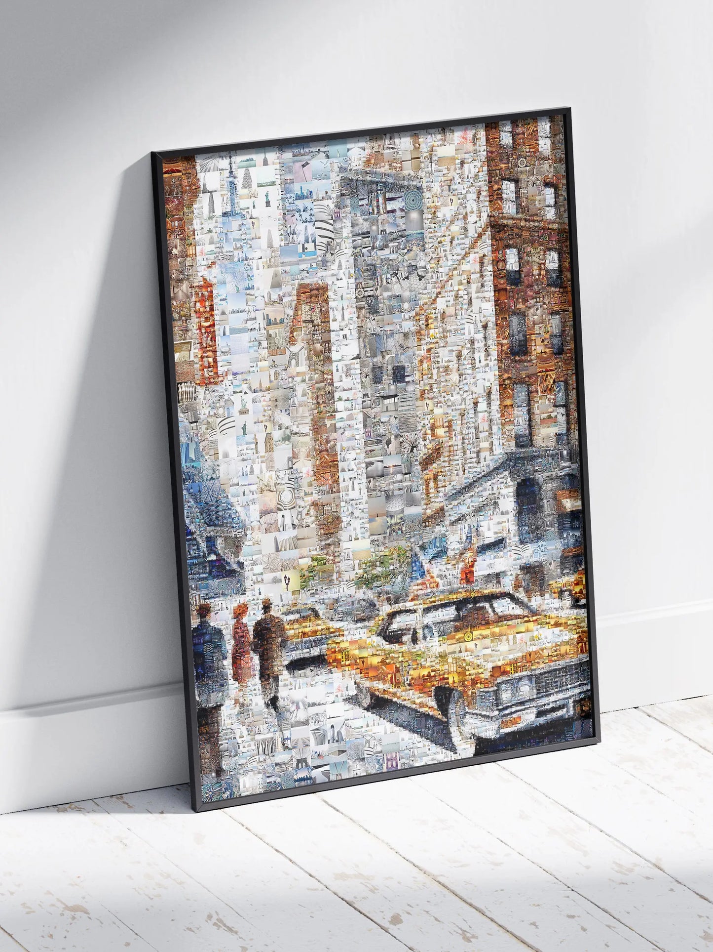 Stunning NYC Mosaic Artwork - Capture the Essence of the City in a Unique Collage of Iconic Landmarks AtelierMosaics