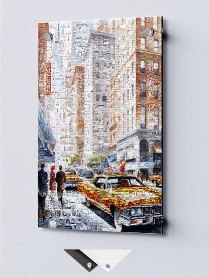 Stunning NYC Mosaic Artwork - Capture the Essence of the City in a Unique Collage of Iconic Landmarks AtelierMosaics