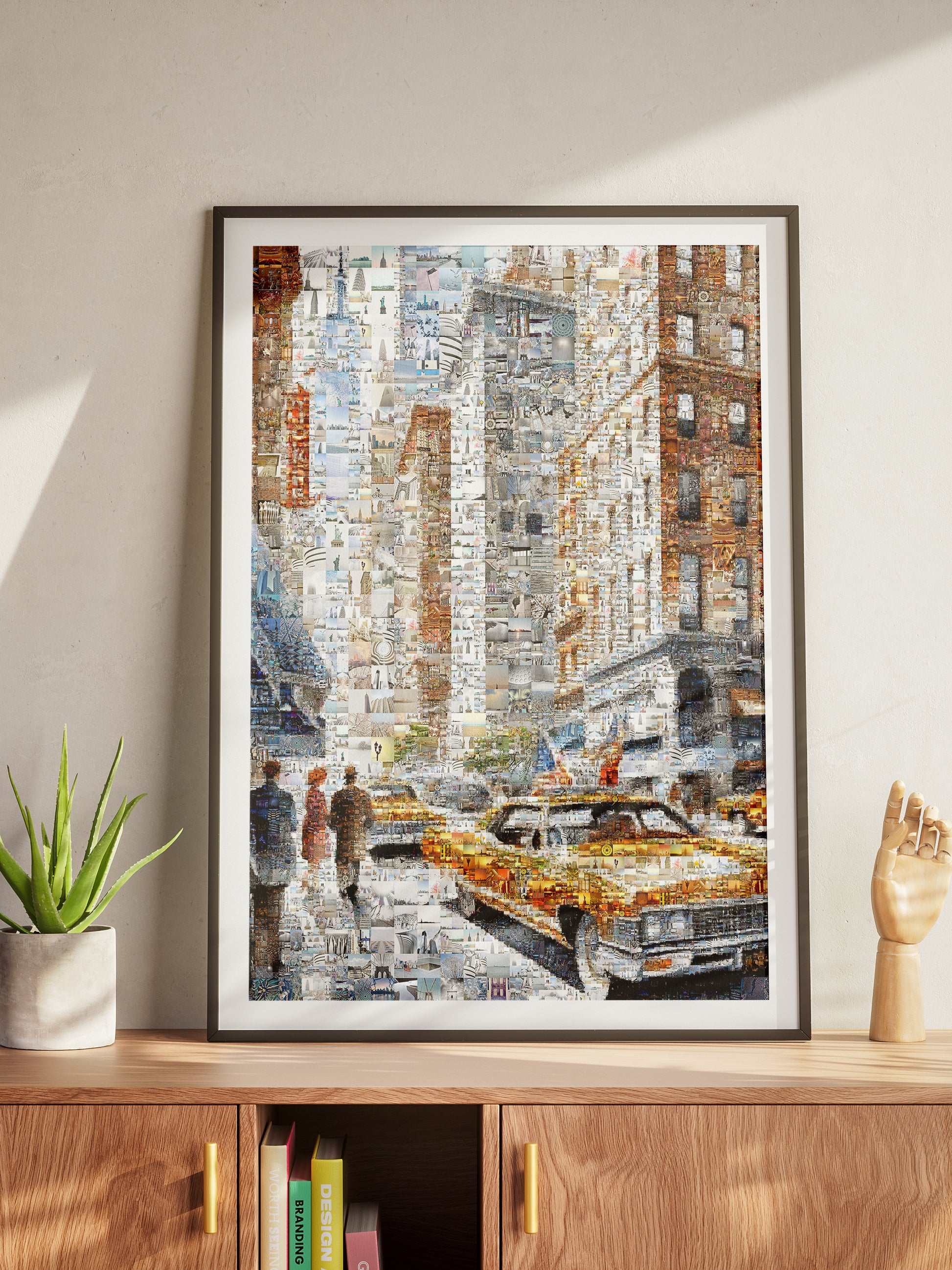 Stunning NYC Mosaic Artwork - Capture the Essence of the City in a Unique Collage of Iconic Landmarks AtelierMosaics