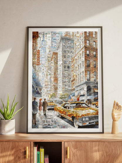 Stunning NYC Mosaic Artwork - Capture the Essence of the City in a Unique Collage of Iconic Landmarks AtelierMosaics