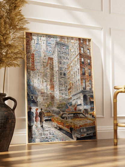 Stunning NYC Mosaic Artwork - Capture the Essence of the City in a Unique Collage of Iconic Landmarks AtelierMosaics