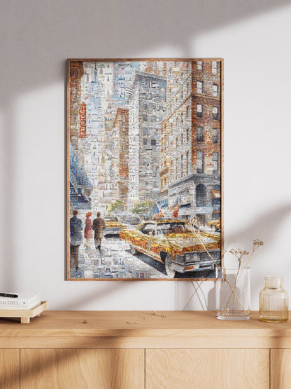 Stunning NYC Mosaic Artwork - Capture the Essence of the City in a Unique Collage of Iconic Landmarks AtelierMosaics