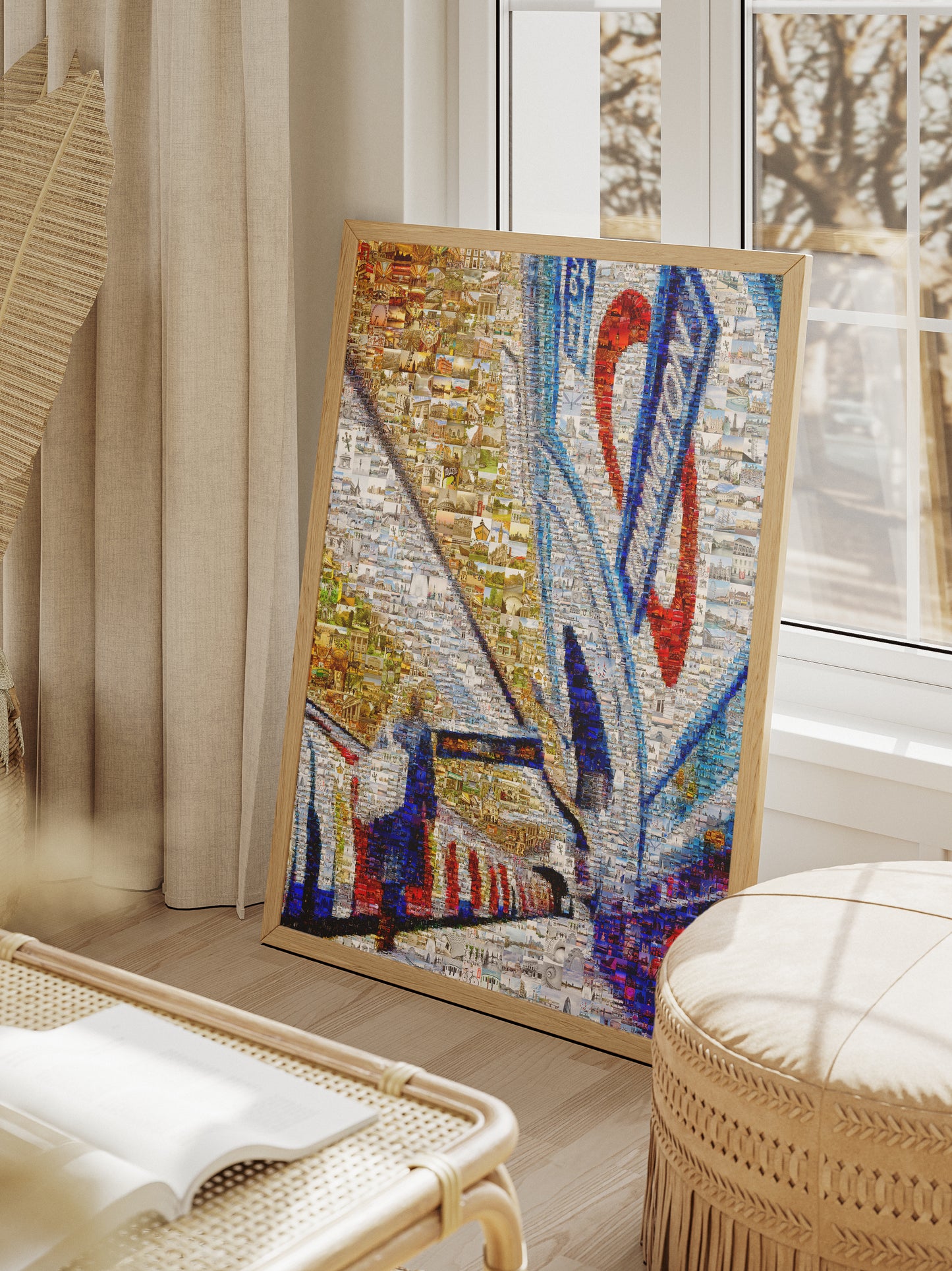 Stunning London Mosaic Artwork - Captivating Cityscape in Vibrant Colors AtelierMosaics
