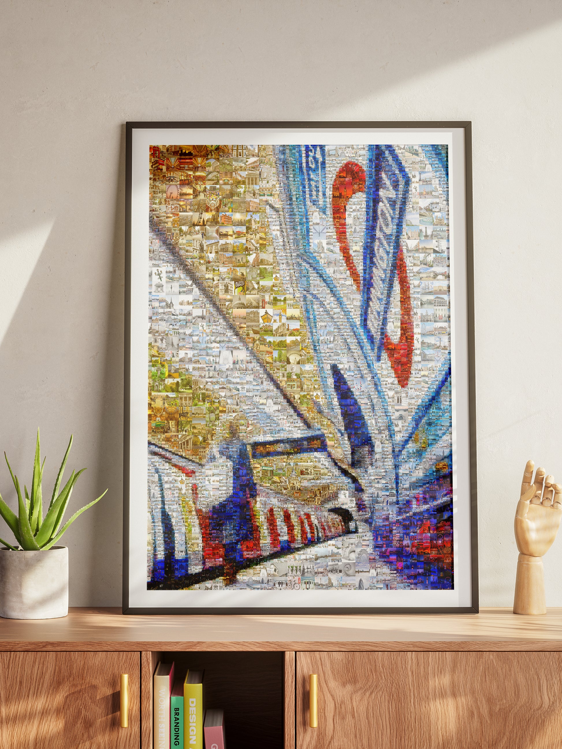 Stunning London Mosaic Artwork - Captivating Cityscape in Vibrant Colors AtelierMosaics