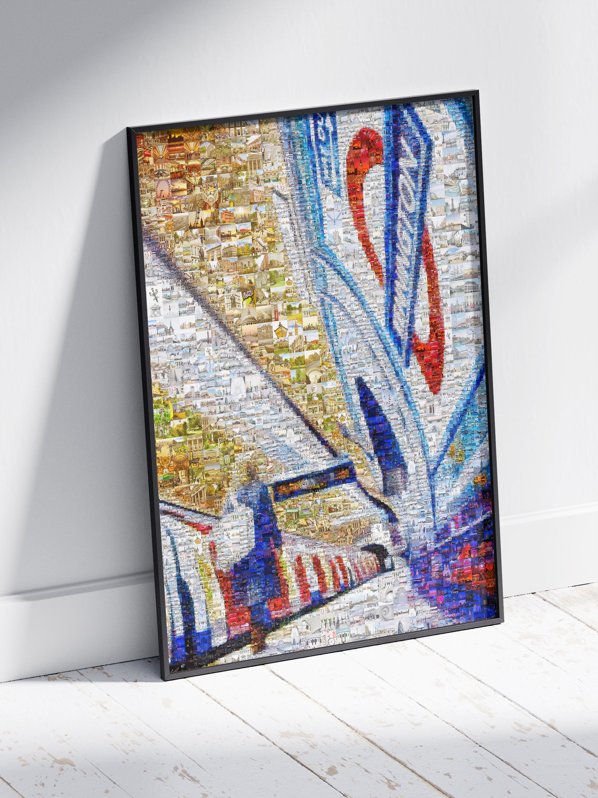 Stunning London Mosaic Artwork - Captivating Cityscape in Vibrant Colors AtelierMosaics