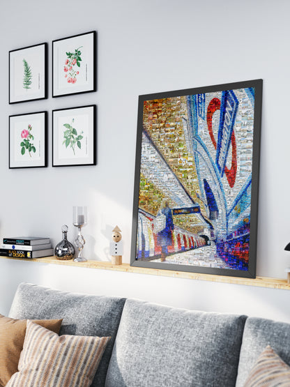 Stunning London Mosaic Artwork - Captivating Cityscape in Vibrant Colors AtelierMosaics