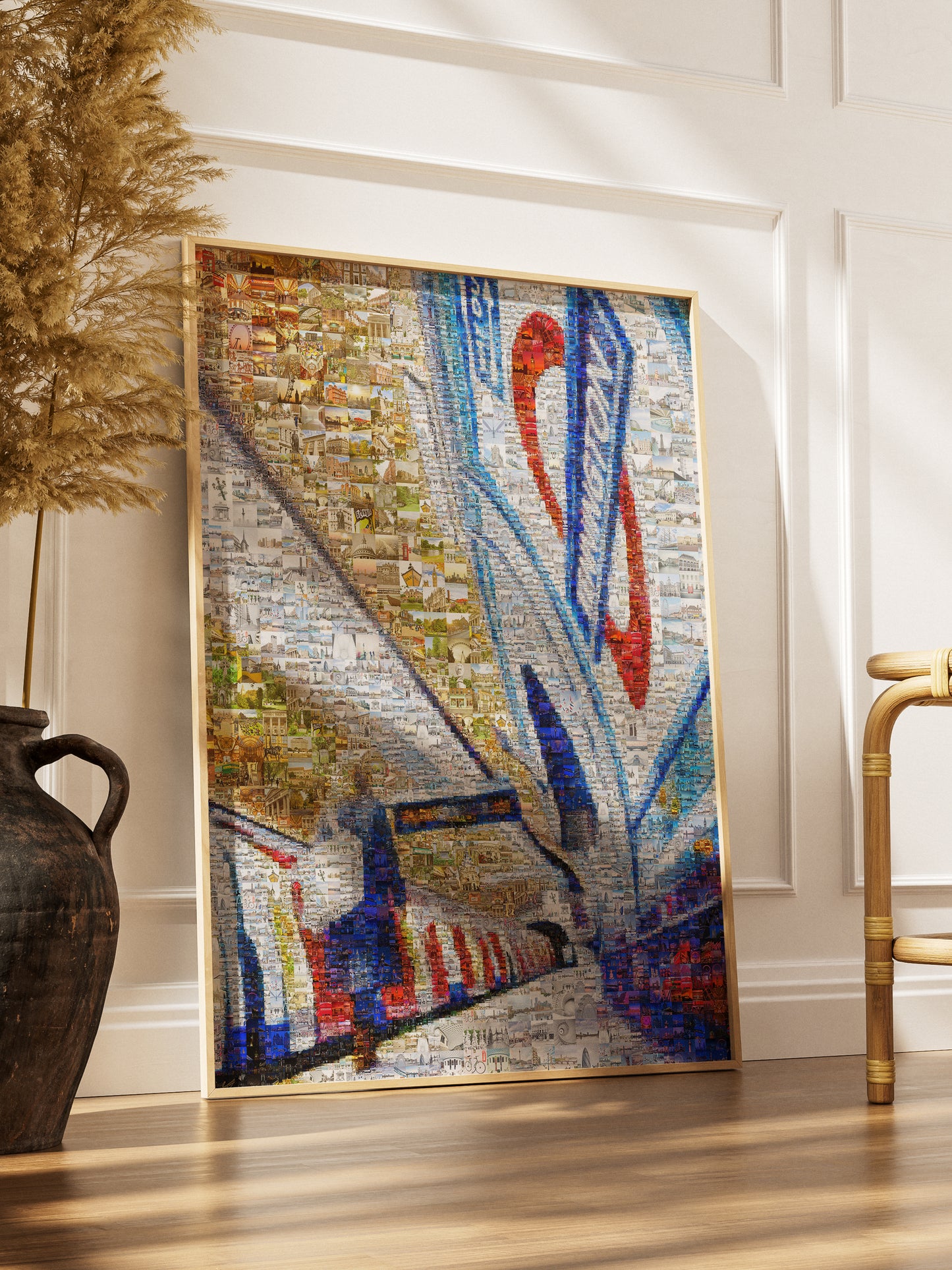 Stunning London Mosaic Artwork - Captivating Cityscape in Vibrant Colors AtelierMosaics