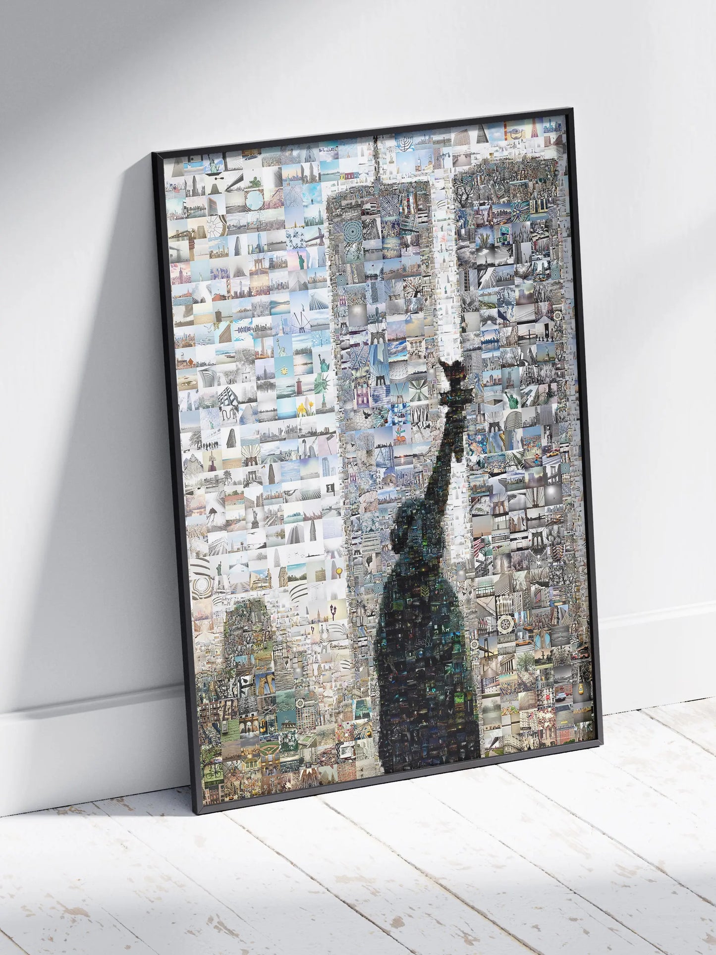 Stunning Mosaic Artwork of the Statue of Liberty & Iconic NYC Landmarks - Unique Wall Art for Home Decor AtelierMosaics