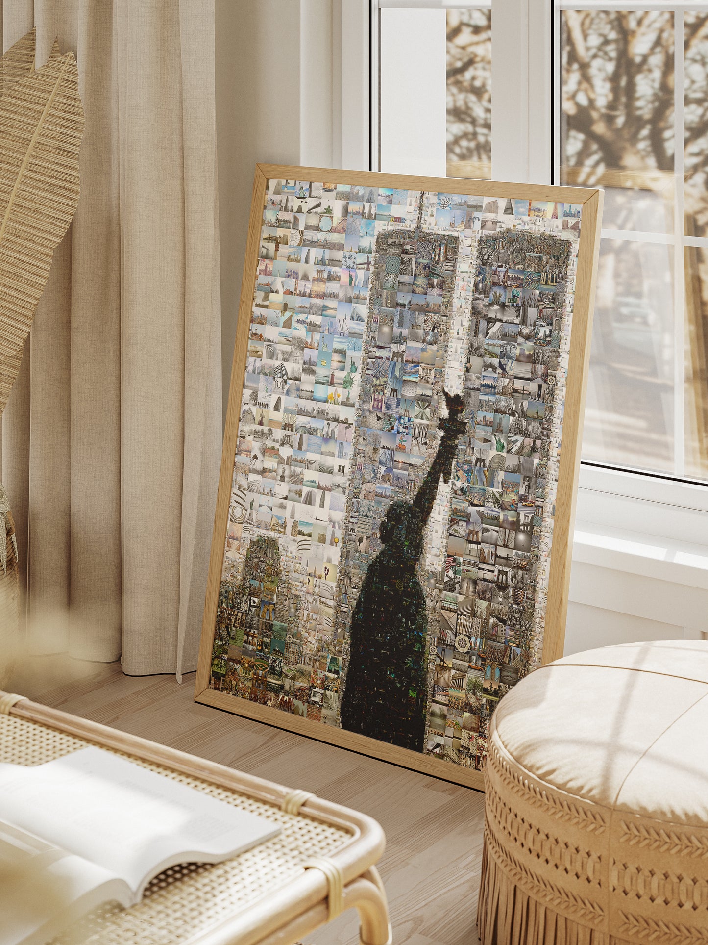 Stunning Mosaic Artwork of the Statue of Liberty & Iconic NYC Landmarks - Unique Wall Art for Home Decor AtelierMosaics
