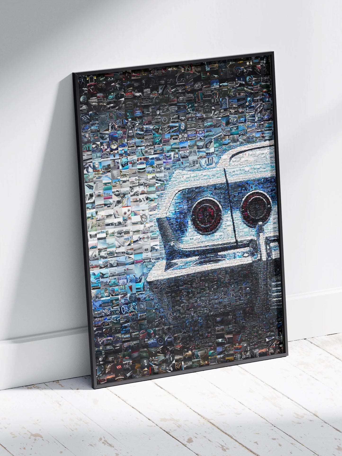 Stunning Automotive Mosaic Art - Unique Wall Decor for Car Enthusiasts, Perfect Gift for Gearheads AtelierMosaics
