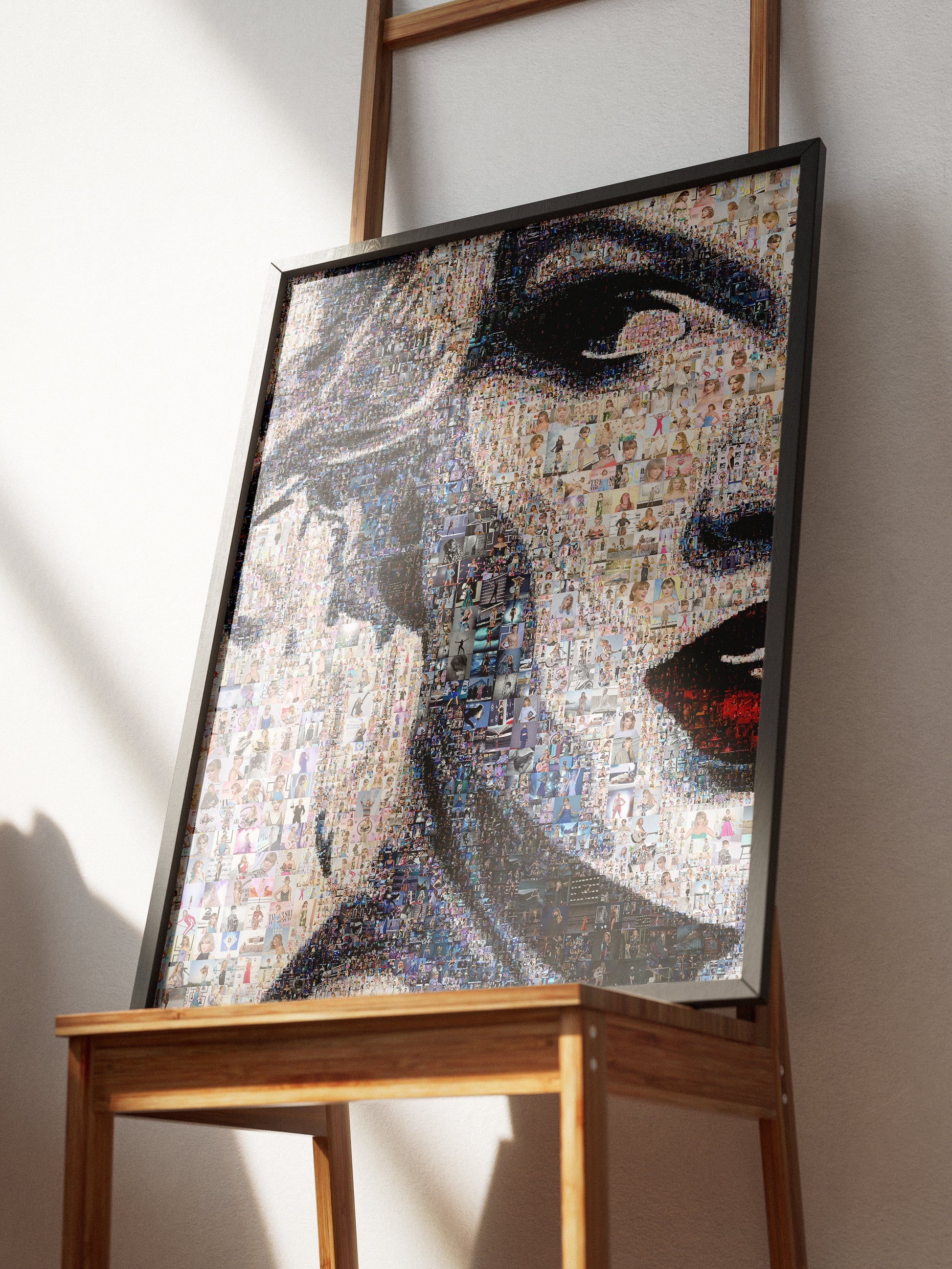 Stunning Taylor Swift Mosaic Art Print - Unique Wall Decor for Fans and Collectors AtelierMosaics
