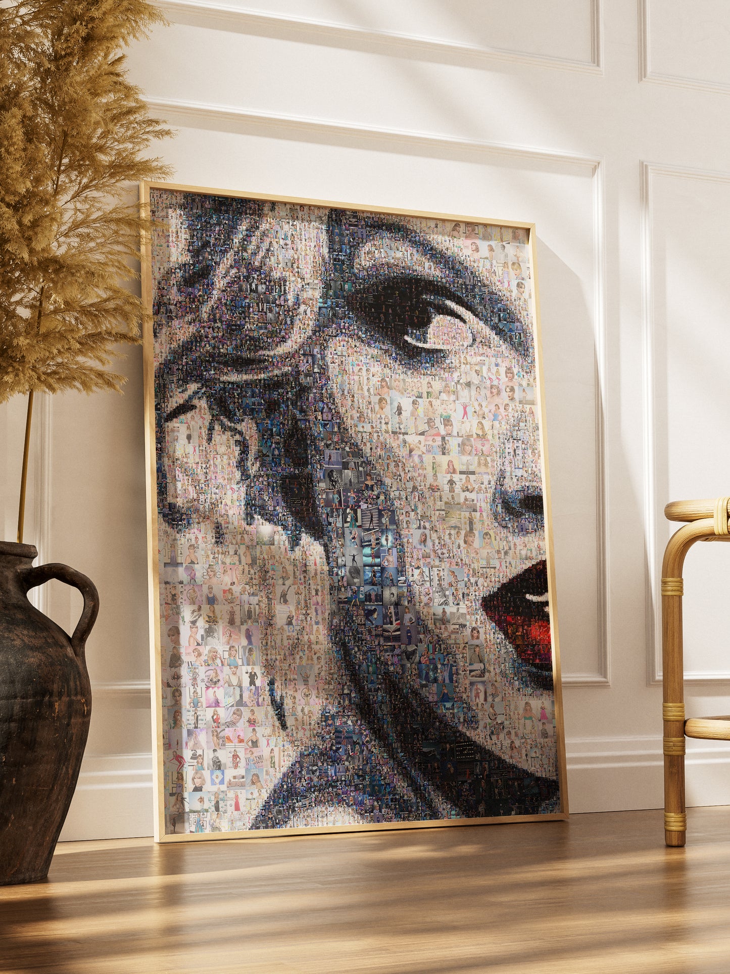 Stunning Taylor Swift Mosaic Art Print - Unique Wall Decor for Fans and Collectors AtelierMosaics