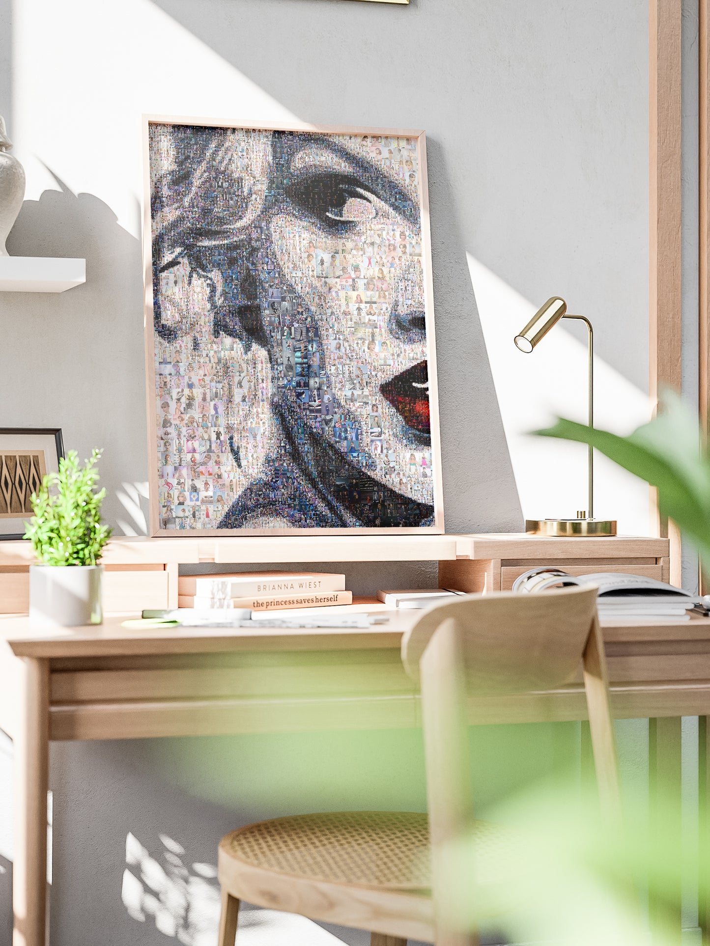 Stunning Taylor Swift Mosaic Art Print - Unique Wall Decor for Fans and Collectors AtelierMosaics