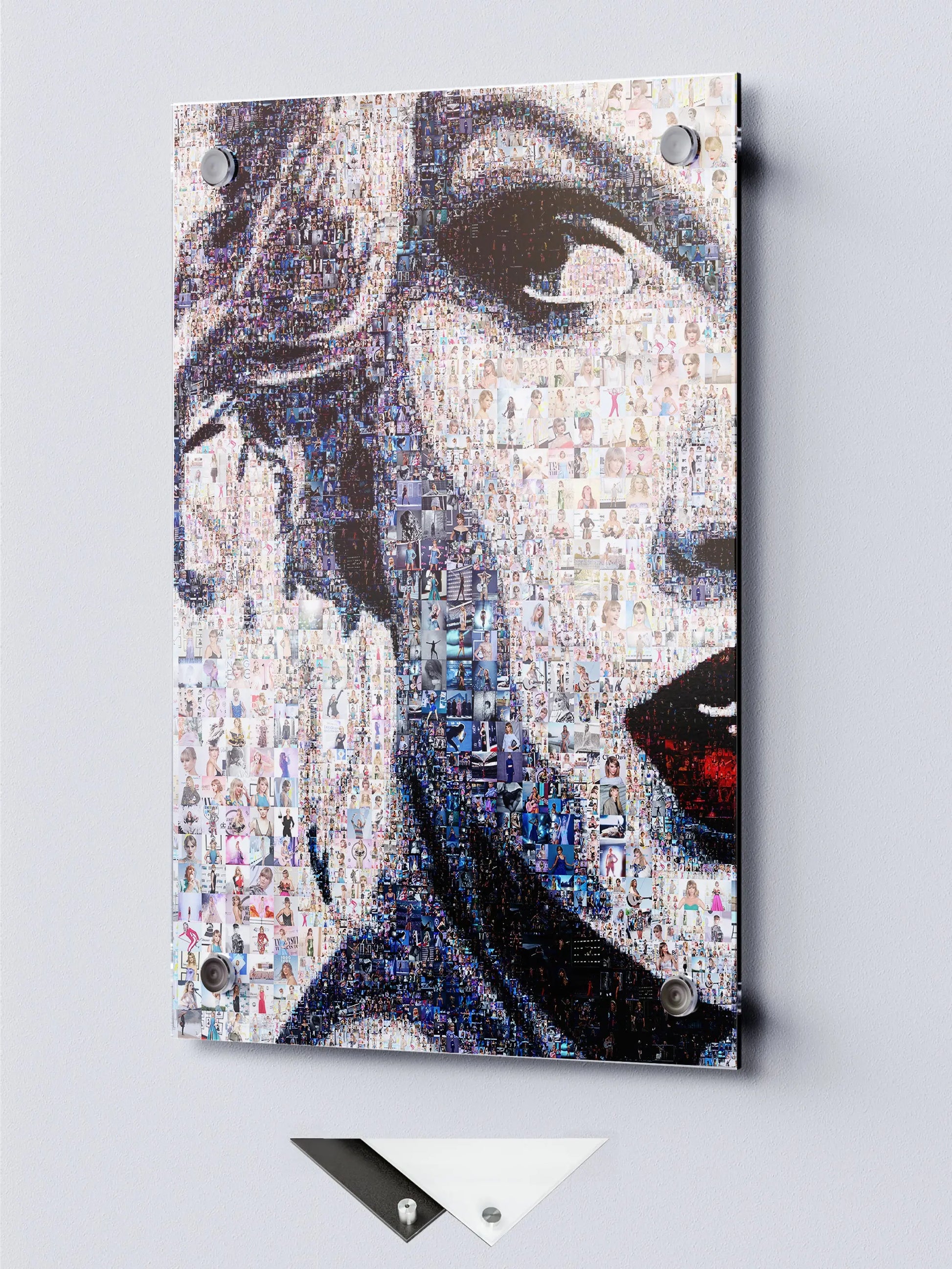 Stunning Taylor Swift Mosaic Art Print - Unique Wall Decor for Fans and Collectors AtelierMosaics