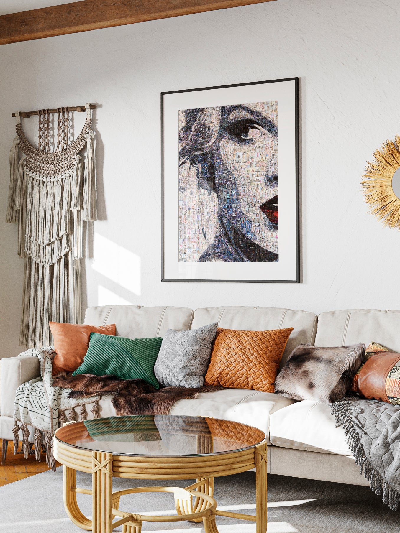 Stunning Taylor Swift Mosaic Art Print - Unique Wall Decor for Fans and Collectors AtelierMosaics