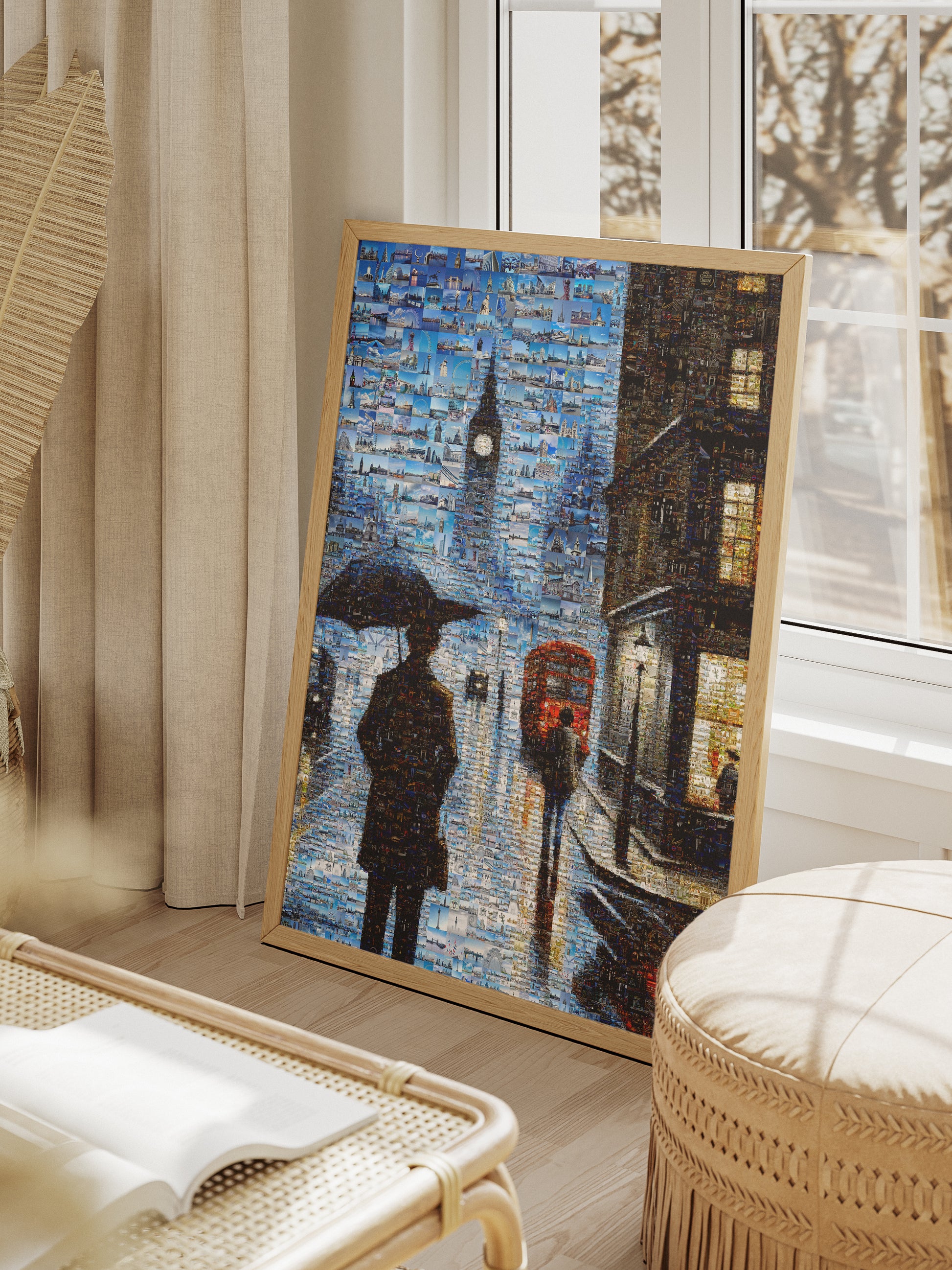 Stunning London Mosaic Artwork - Iconic Landmarks Captured in Vibrant Colors AtelierMosaics