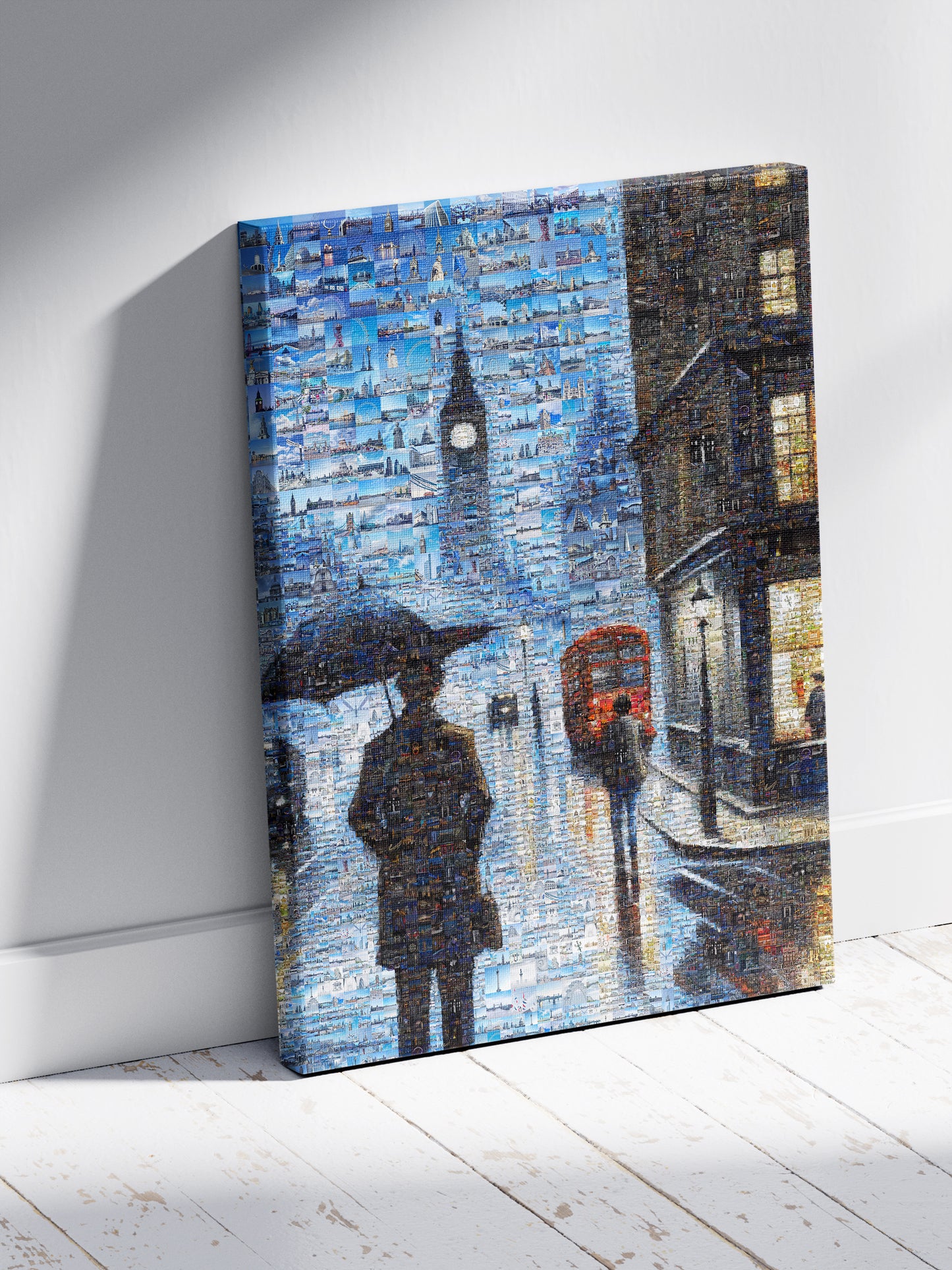 Stunning London Mosaic Artwork - Iconic Landmarks Captured in Vibrant Colors AtelierMosaics
