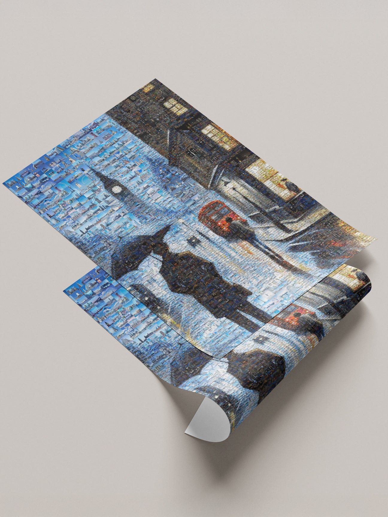 Stunning London Mosaic Artwork - Iconic Landmarks Captured in Vibrant Colors AtelierMosaics