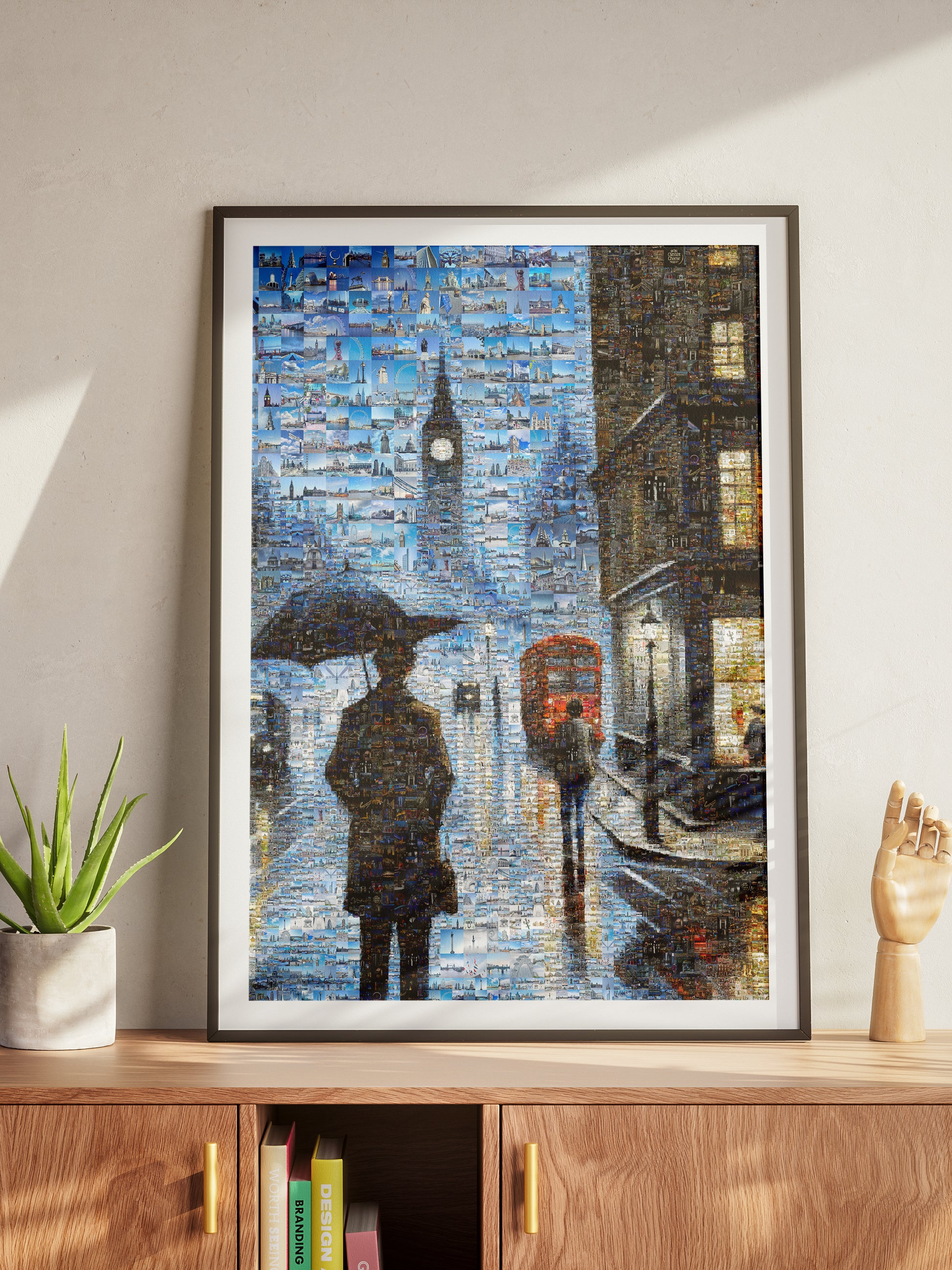 Stunning London Mosaic Artwork - Iconic Landmarks Captured in Vibrant Colors AtelierMosaics