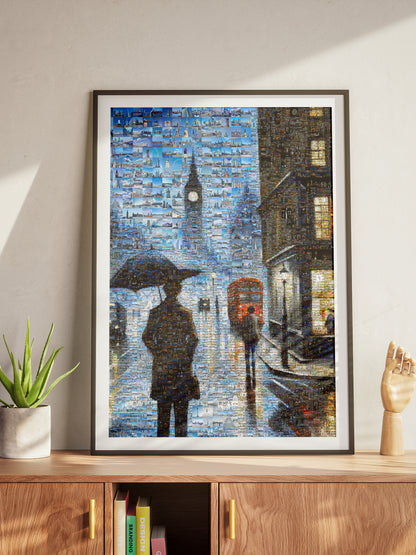 Stunning London Mosaic Artwork - Iconic Landmarks Captured in Vibrant Colors AtelierMosaics