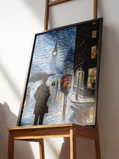 Stunning London Mosaic Artwork - Iconic Landmarks Captured in Vibrant Colors AtelierMosaics