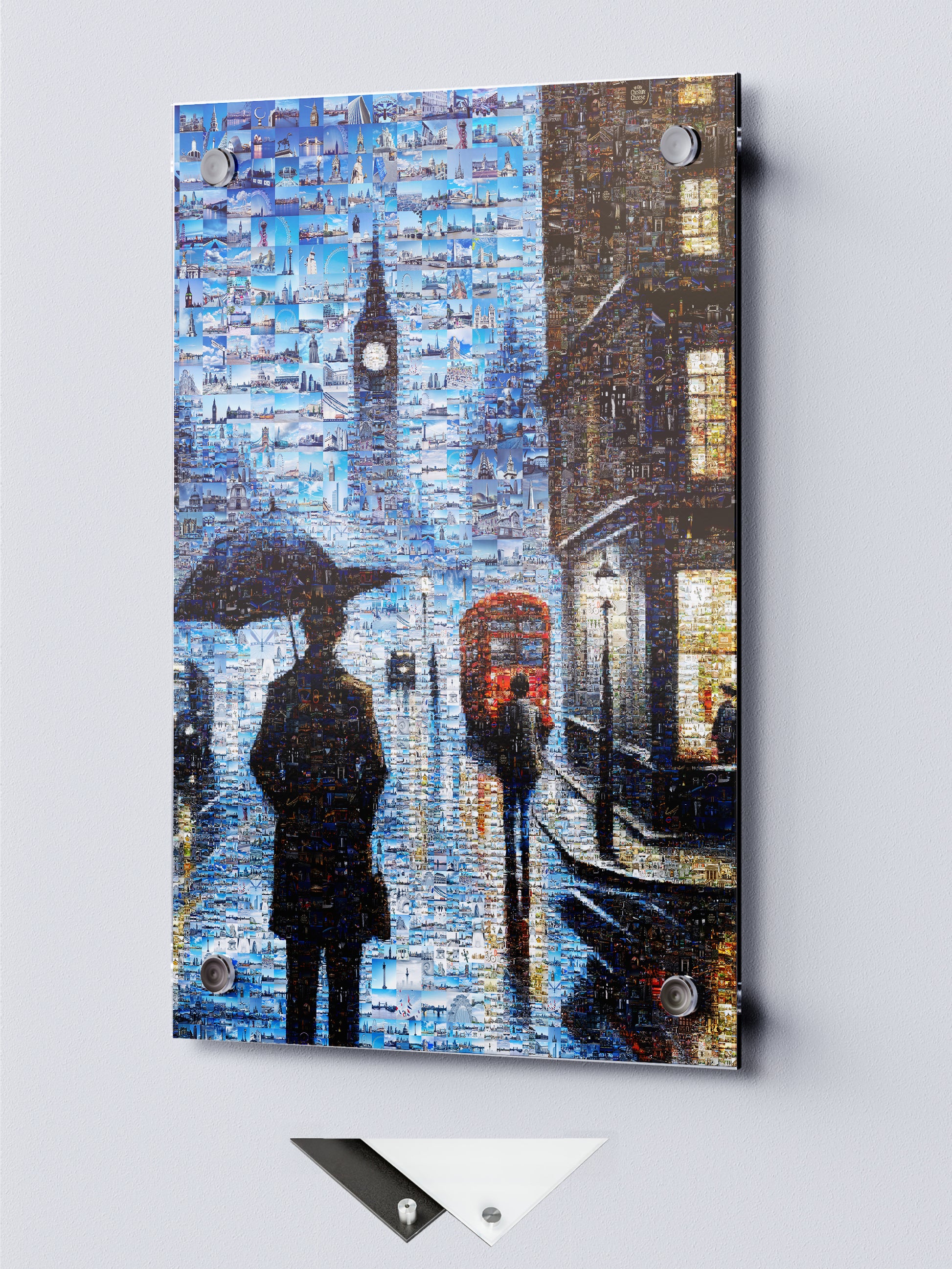 Stunning London Mosaic Artwork - Iconic Landmarks Captured in Vibrant Colors AtelierMosaics