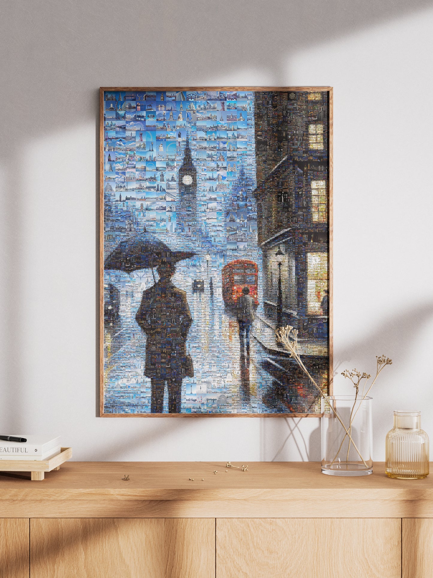 Stunning London Mosaic Artwork - Iconic Landmarks Captured in Vibrant Colors AtelierMosaics