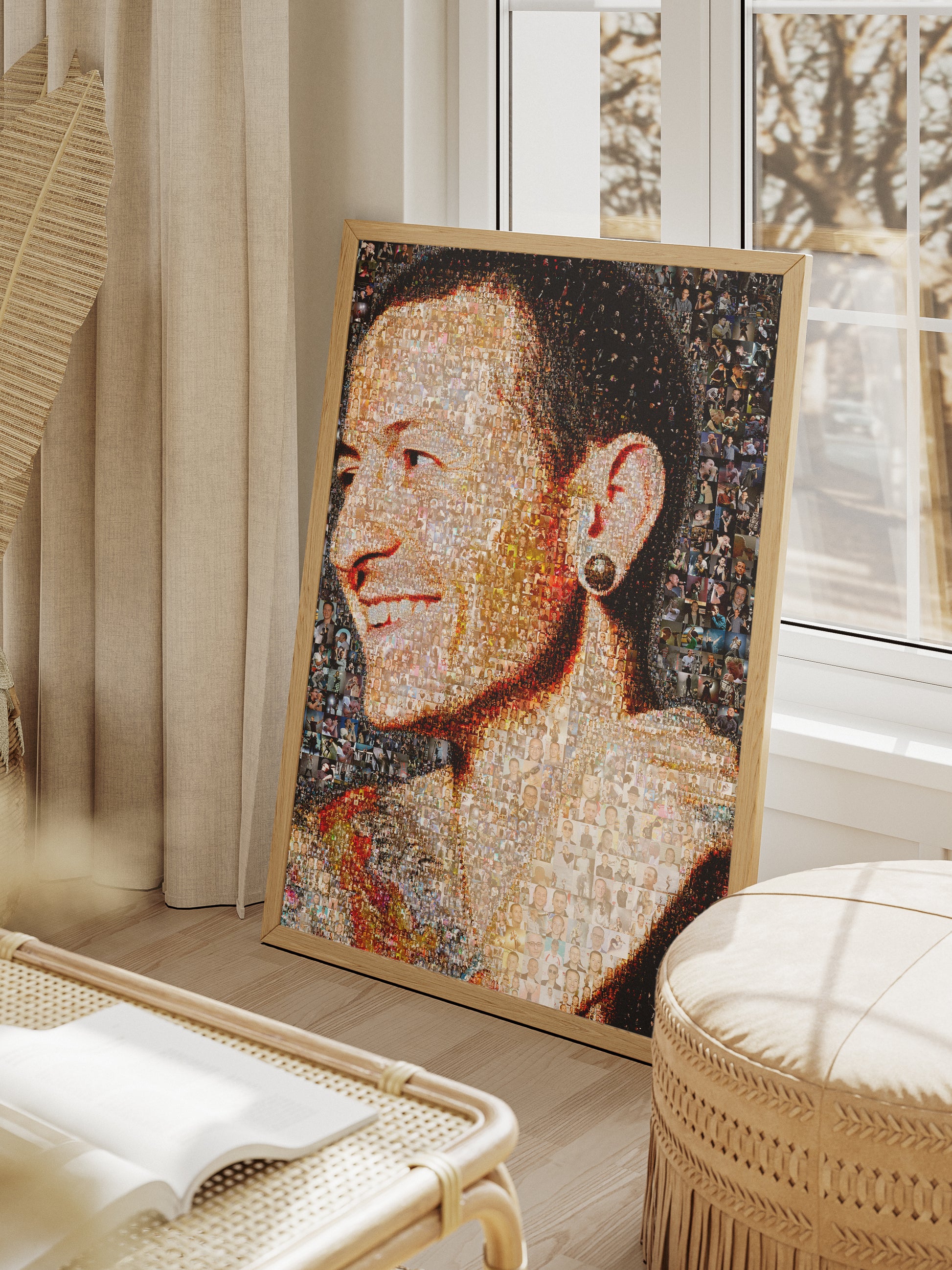 Chester Bennington Mosaic Artwork - Celebrating Linkin Park's Iconic Legacy AtelierMosaics