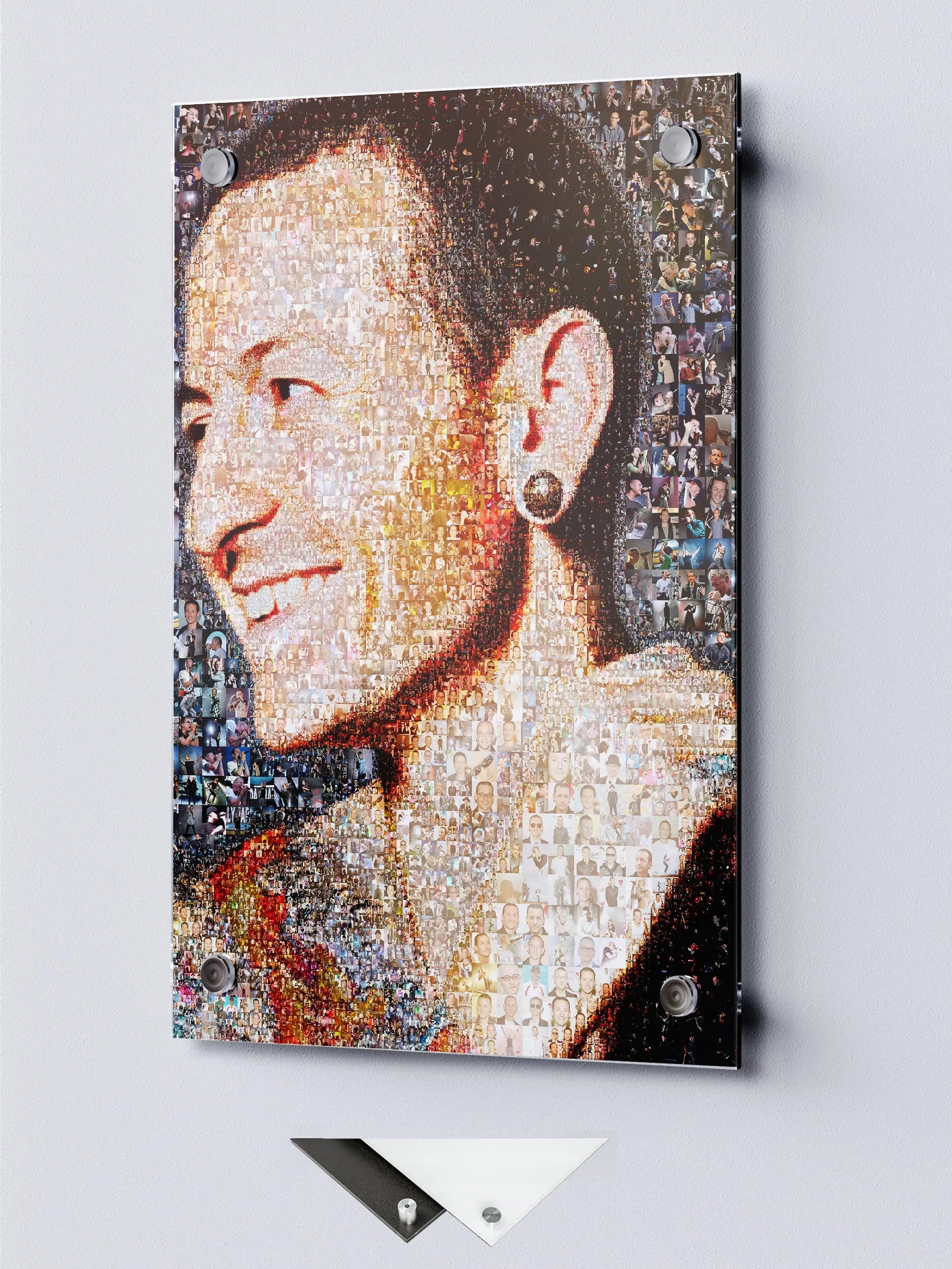 Chester Bennington Mosaic Artwork - Celebrating Linkin Park's Iconic Legacy AtelierMosaics