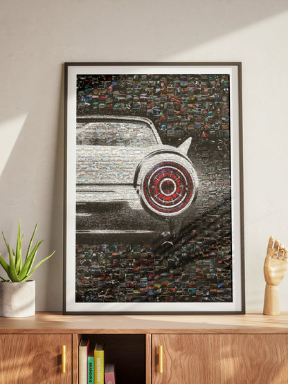 Stunning Mosaic Artwork of Classic Cars – Unique Wall Art for Auto Enthusiasts AtelierMosaics
