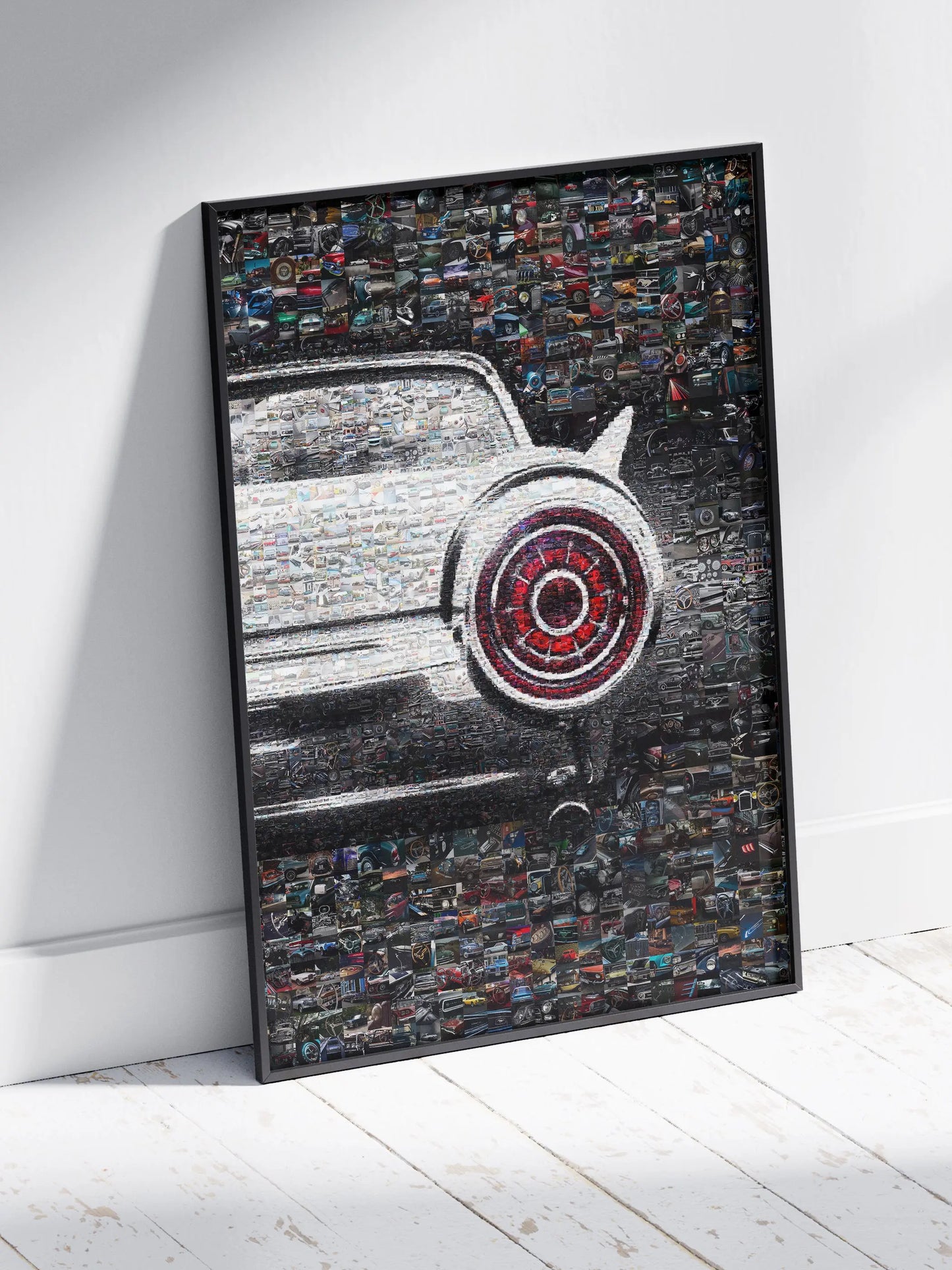 Stunning Mosaic Artwork of Classic Cars – Unique Wall Art for Auto Enthusiasts AtelierMosaics