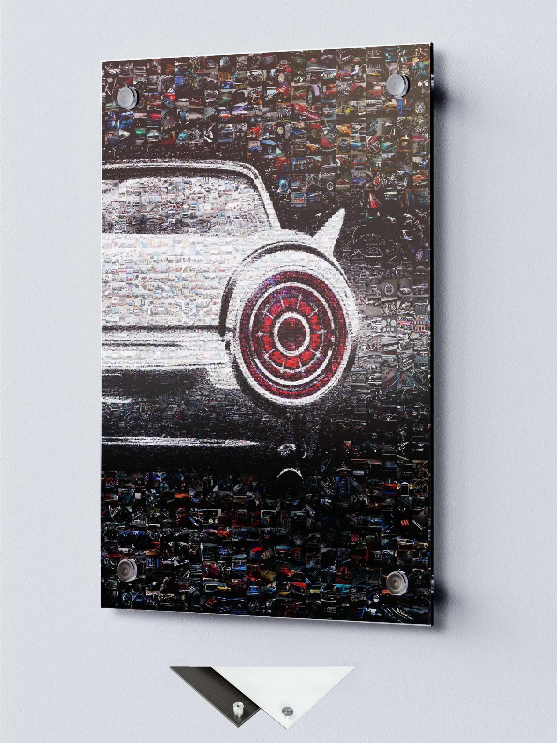 Stunning Mosaic Artwork of Classic Cars – Unique Wall Art for Auto Enthusiasts AtelierMosaics