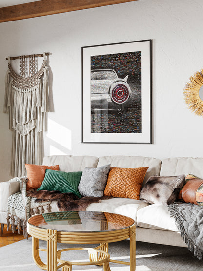 Stunning Mosaic Artwork of Classic Cars – Unique Wall Art for Auto Enthusiasts AtelierMosaics