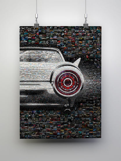 Stunning Mosaic Artwork of Classic Cars – Unique Wall Art for Auto Enthusiasts AtelierMosaics