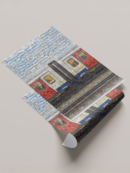 Stunning London Mosaic Artwork: Captivating Subway Scene of Iconic Cityscapes AtelierMosaics