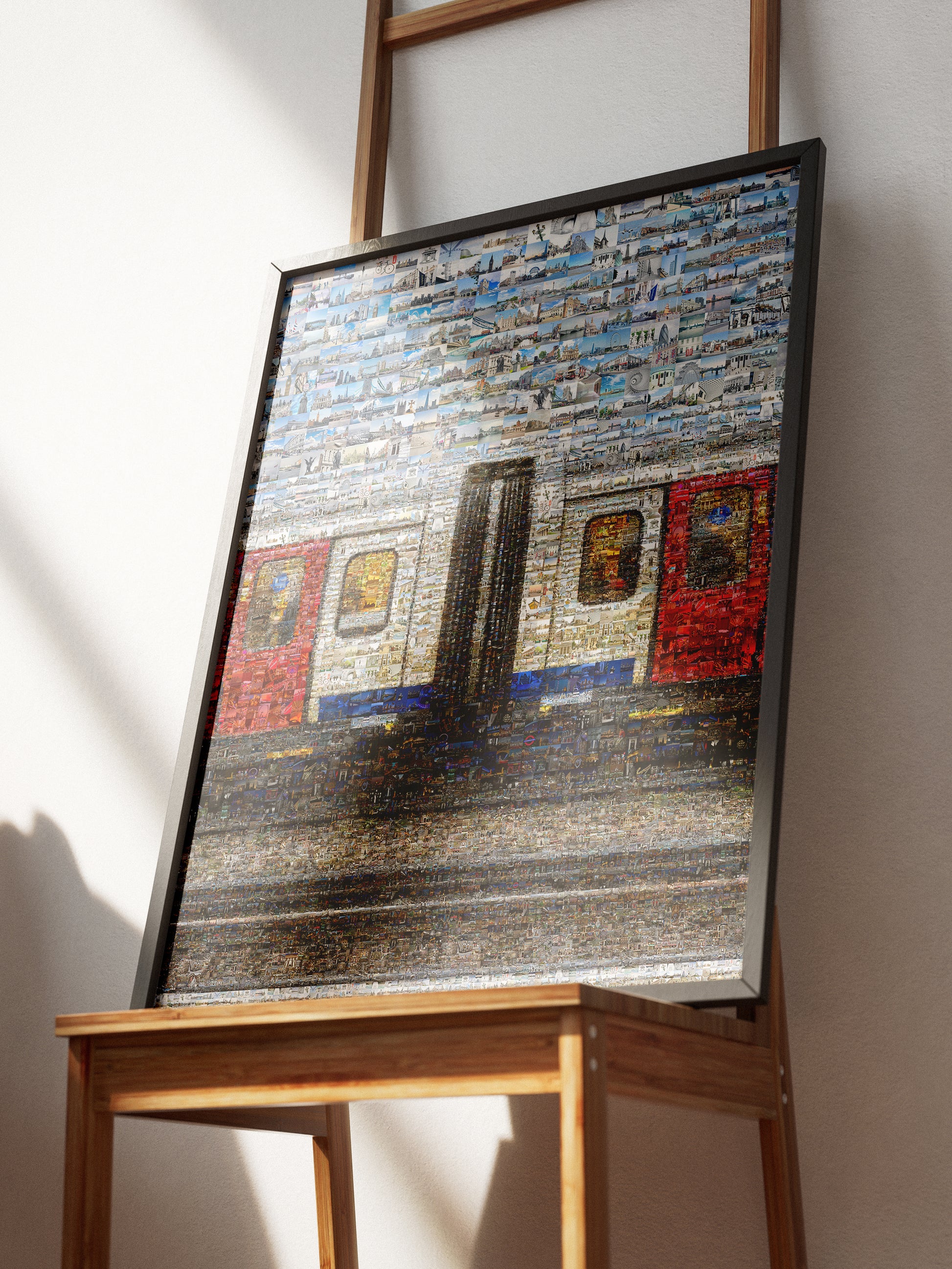 Stunning London Mosaic Artwork: Captivating Subway Scene of Iconic Cityscapes AtelierMosaics